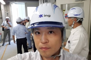 下水道組合議会の行政視察に参加。