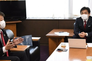 国民民主党の玉木代表へ陳情しました。