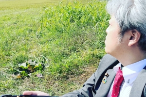 河川敷のグラウンドが沁みる。