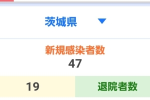 11/22までの茨城県の新型コロナウイルス感染状況