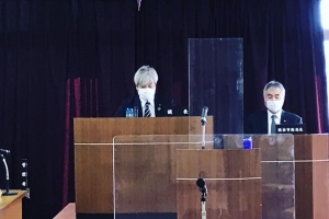 取手地方広域下水道組合定例会が行われました