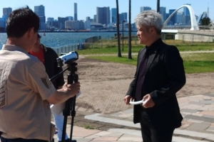 映画の撮影シーンを一部公開。