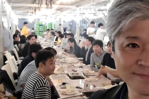 国民民主党所属議員と支援者のBBQ大会