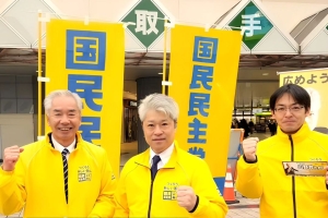 取手駅西口での朝活でした。