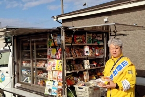 カスミさん×取手市の移動スーパーにお会いできました!