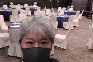 防犯関係団体様の賀詞交換会でのパフォーマンス。