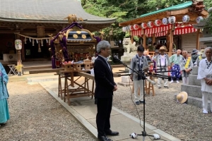 戸頭神社例大祭に参列しました⛩️