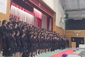 🌸 取手市立取手第二中学校 卒業式 🌸